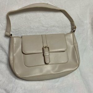 Olivia Miller Cream Shoulder Bag